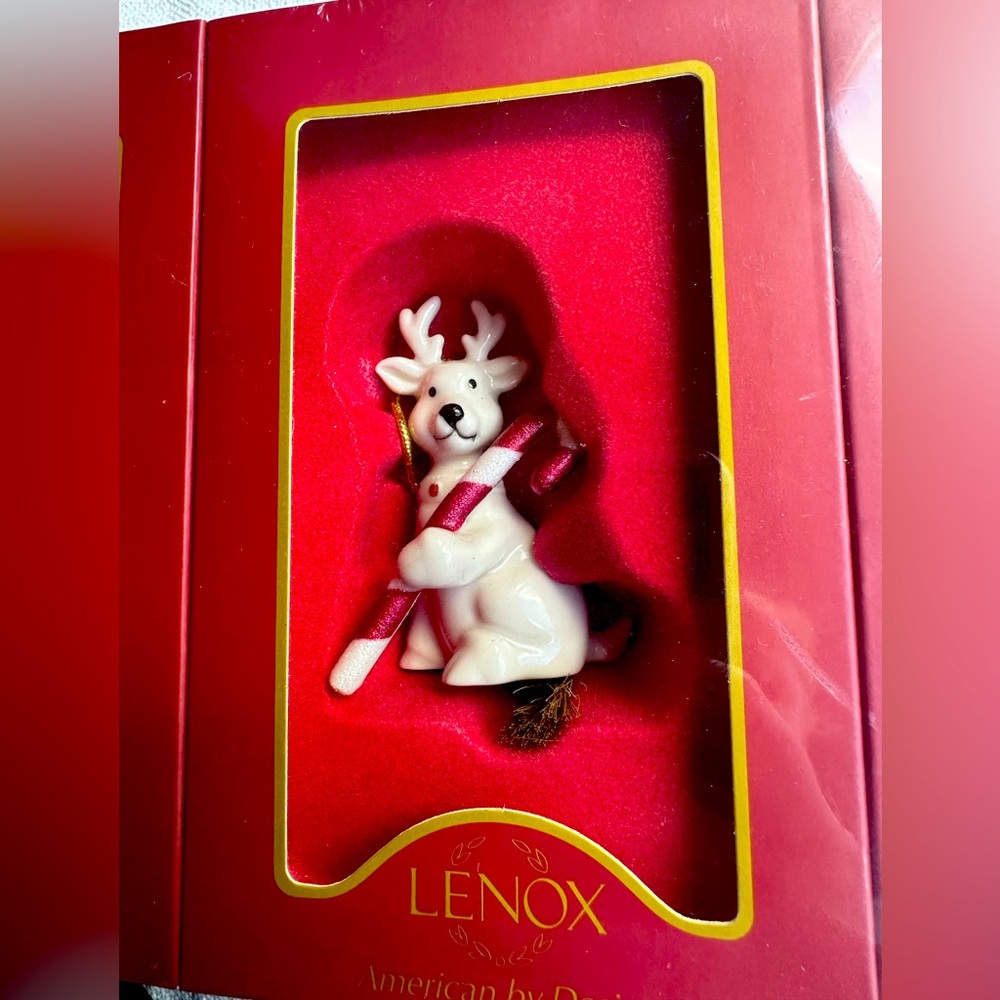 Lenox Reindeer Ornament